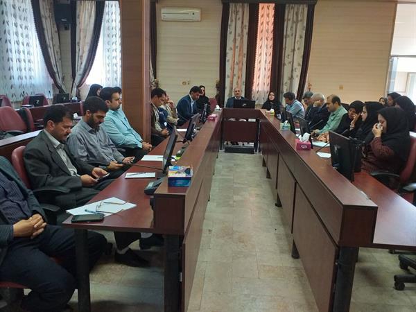 اولین جلسه توجیهی بسیج ملی کنترل فشارخون در استان با سایر سازمان ها در معاونت بهداشتی