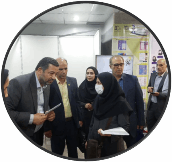 حضور دانشگاه علوم پزشکی کرمانشاه در نمایشگاه مرتبط با جشنواره شهید مطهری